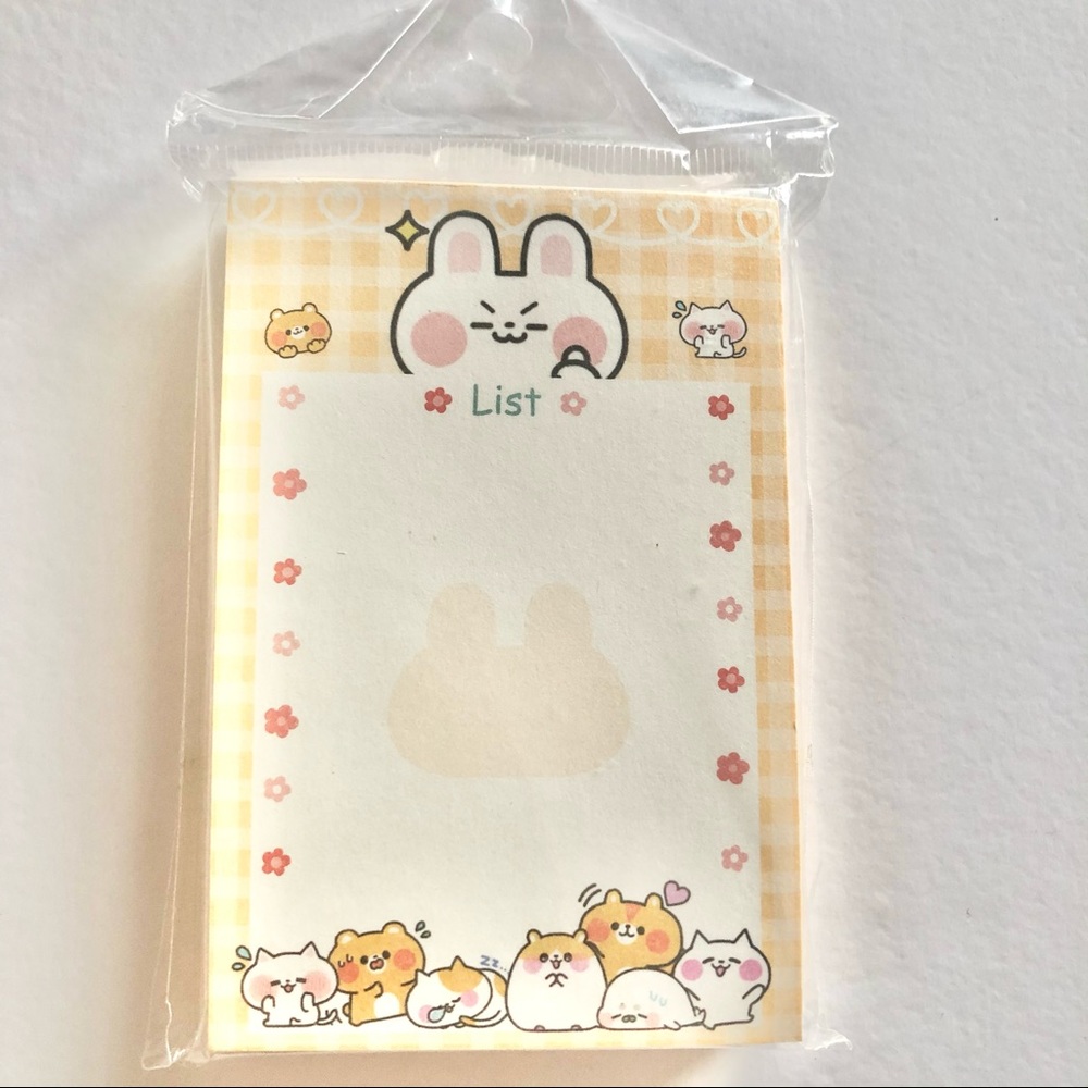 Kawaii Notepad 100 sheets
